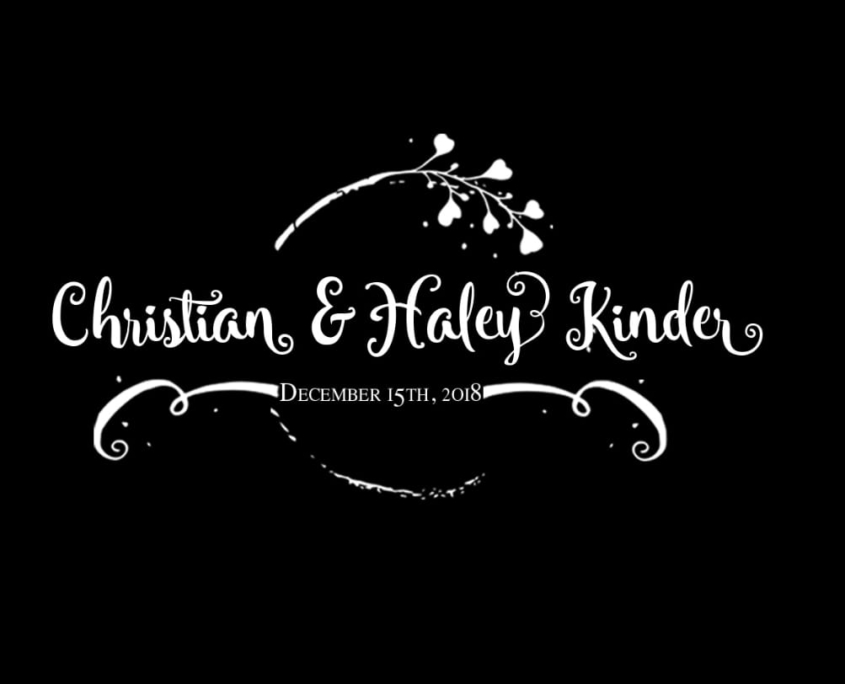 monogram christian haley